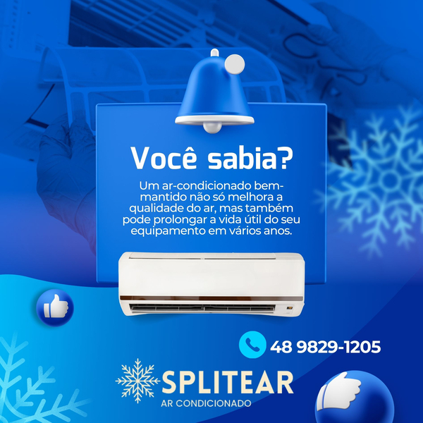 Foto da capa de Climatização | SPLITEAR INGLESES |Manutenção ar condicionado |Higienização e instalação de ar condicionado|